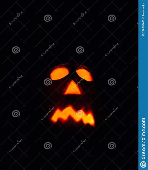 Jack O Lantern The Symbol Of Halloween Stock Image Image Of Candle
