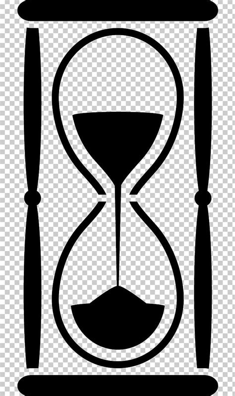 Hourglass Silhouette Time Png Clipart Black Black And White City