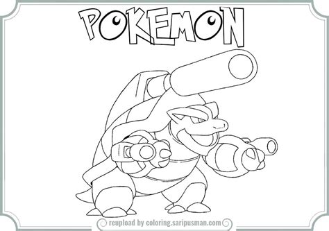 Free blastoise coloring pages collection. Mega Blastoise Coloring Pages at GetColorings.com | Free ...