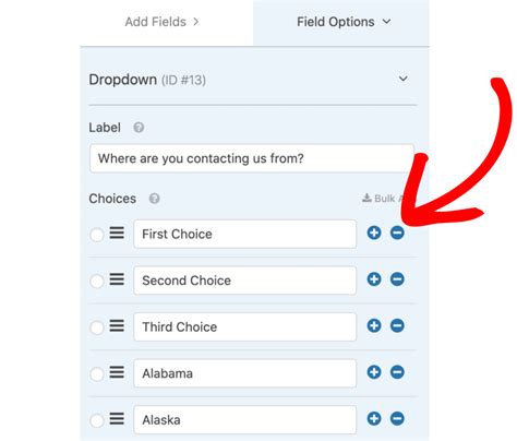 Just to delete one image is three clicks. How to Bulk Add Choices for Multiple Choice, Checkbox, and ...