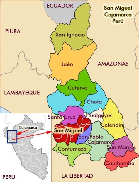 Mapa De Cajamarca Y Sus Provincias Ayuda Por Favor Brainlylat