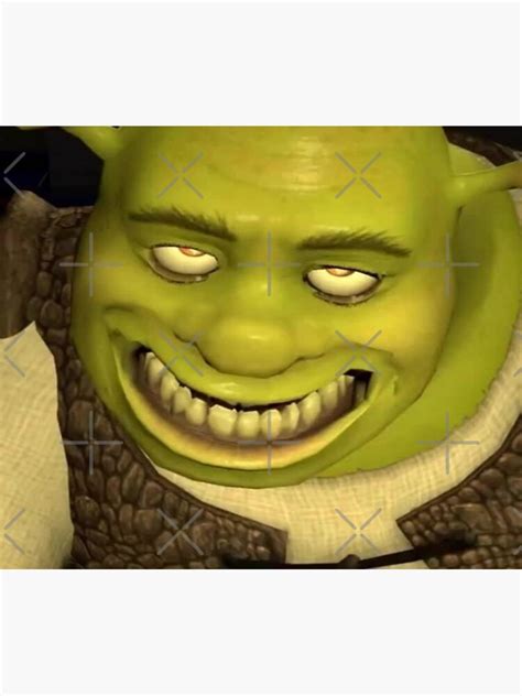 Shrek Meme Poster By Zmomo Redbubble