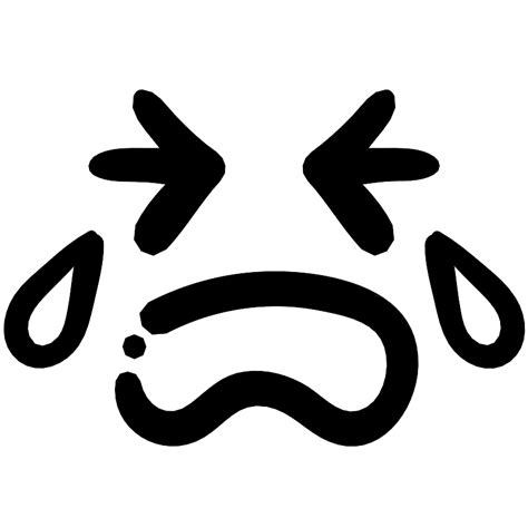 Crying Emoji Emoticon Vector SVG Icon SVG Repo