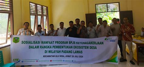 Bpjs Ketenagakerjaan Sosialisasi Program Jaminan Sosial Untuk