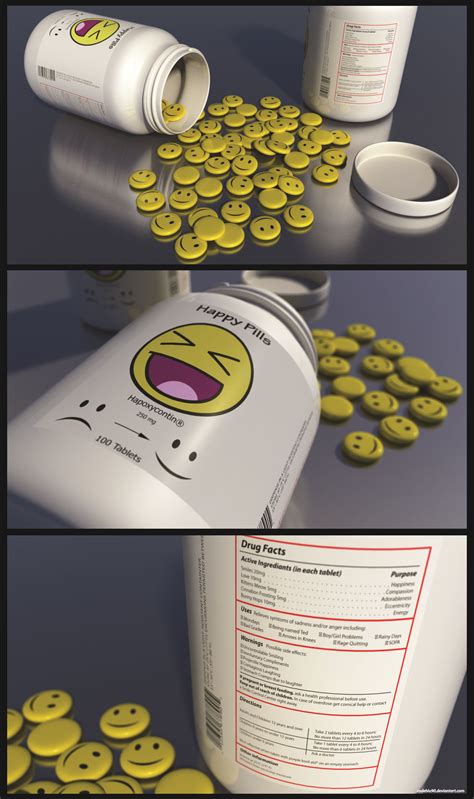 Happy Pills By Codeblu90 On Deviantart