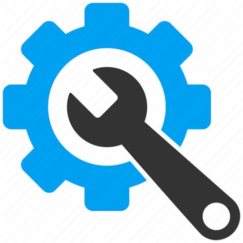 Application Tools Desktop Settings Gear Options Service System