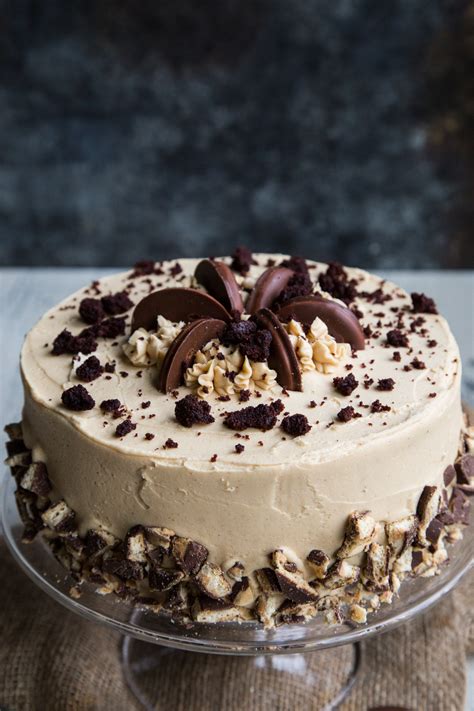Girl Scout Tagalong Cookie Cake With Chocolate Fudge Cake And Whipped