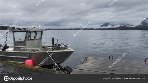 Fishing Boat Dock Pacific Rim National Park Reserve Tofino Vancouver