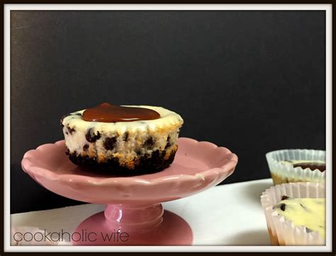 Salted Caramel Chocolate Chip Cheesecakes Cookaholic Wife