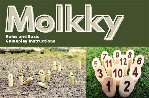 molkky rules game setup and scoring group games 101