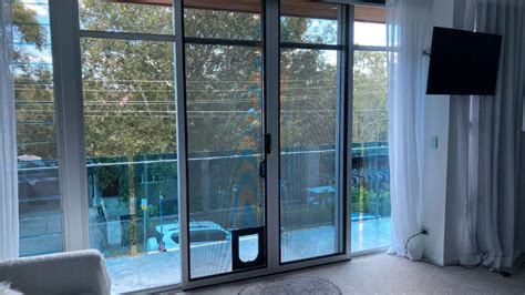 Adding Pet Doors To Your Crimsafe Products Davcon Security Screens