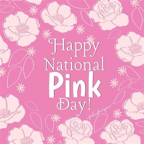 Happy National Pink Day National Pink Day Pink Day