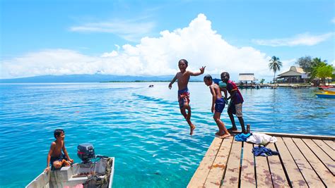 Gizo The Western Provinces Paradise Solomon Islands Broadcasting