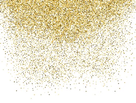 High Resolution Gold Confetti Transparent Background Merry Christmas