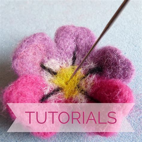 Needle Felting Easter Eggs Flowers And Pretty Ribbons Needle