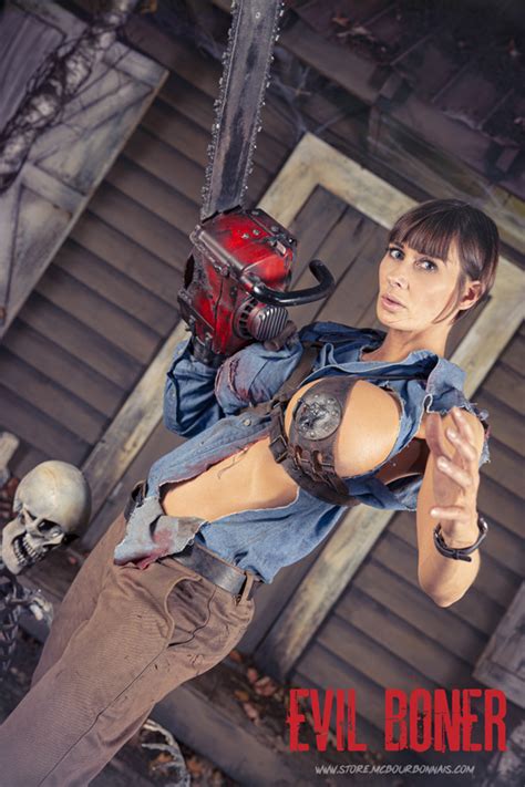 evil dead cosplay evil boner 02 marie claude bourbonnais marie claude bourbonnais