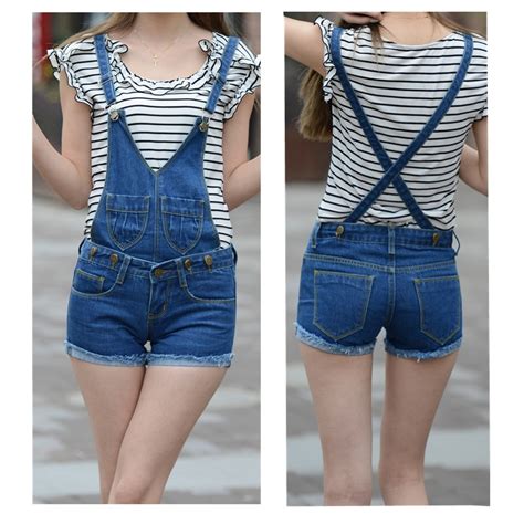 Denim Overalls For Women 2016 Hot Sale Overall Casual Jumpsuits