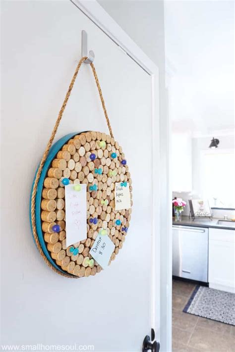 Wine Cork Board An Easy Diy Project To Get Organized Girl Just Diy