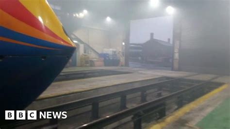 Film Highlights Toxic Fumes From Trains At Leeds Rail Depot BBC News