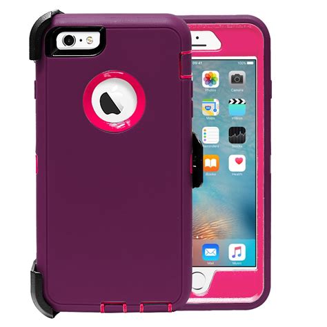 Iphone 6 Plus Case [full Body] [heavy Duty Protection] Shock Reduction