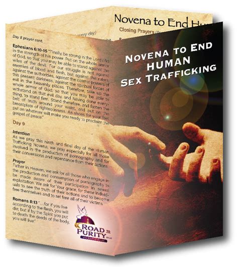 Novena To End Human Sex Trafficking