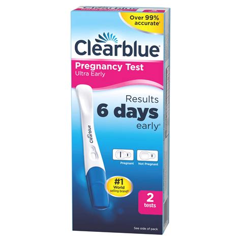 Ultra Early Pregnancy Test Days Early Clearblue