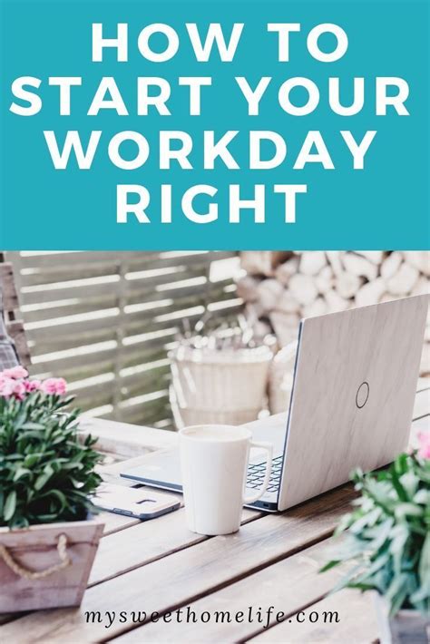 Start Your Workday Right Create A Workday Startup Ritual Blog Post