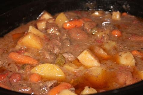 Your tale doesn't have to be about beef stew. Classic Crock-pot Beef Stew | Dinty moore beef stew, Stew