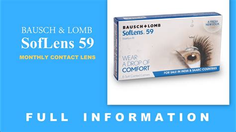 Bausch Lomb SL59 Soflens Review Full Information SHOP IN