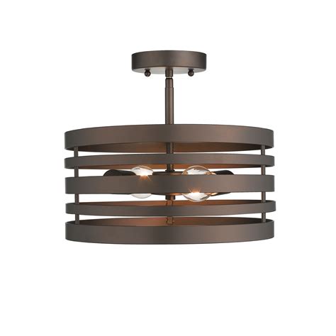 Builders will install these as default lights unless otherwise. CHLOE Lighting, Inc CH2H122RB13-SF2 Semi-Flush Ceiling Fixture