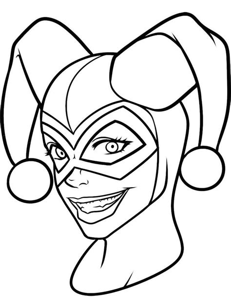 Harley Quinn Coloring Pages Best Coloring Pages For Kids