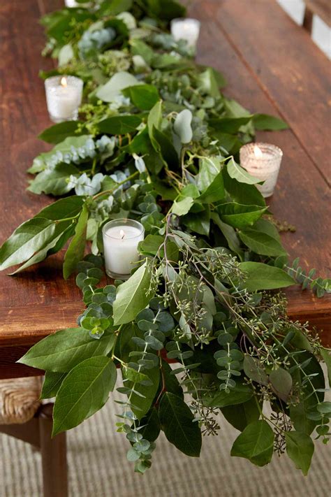 This Diy Greenery Garland Will Be The Star Of Your Holiday Table