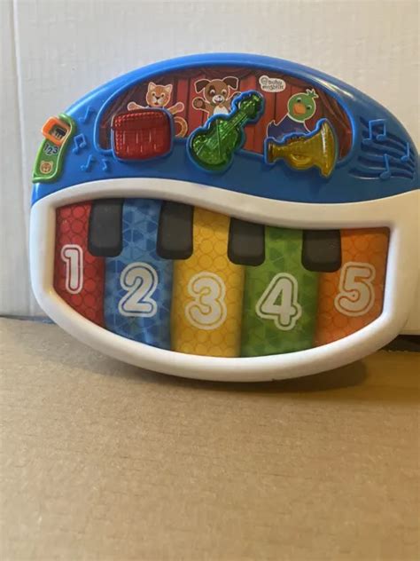 Baby Einstein Discover And Play Piano 3 Languages Number Music 1195