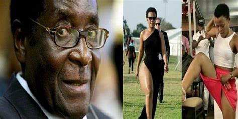 La Sud Africaine Zodwa Wabantu Déclare Robert Mugabe Sait Que Je Ne Porte Pas De Dessous