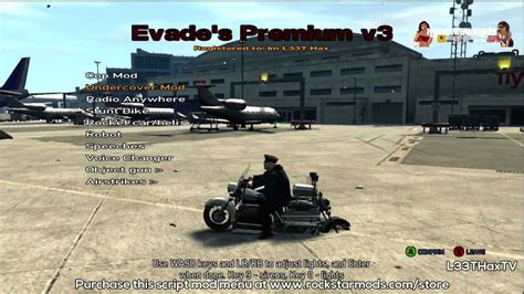 Gta 4 Evades Premium V3 Mod Menu Xbox 360 Iso Youtube