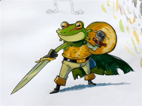 Frog Chrono Trigger By Cromou On Deviantart