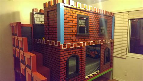 Super mario bros.this game is also part, games, who rocked my childhood. Ana White | Mario Castle Bunk - DIY Projects (With images ...