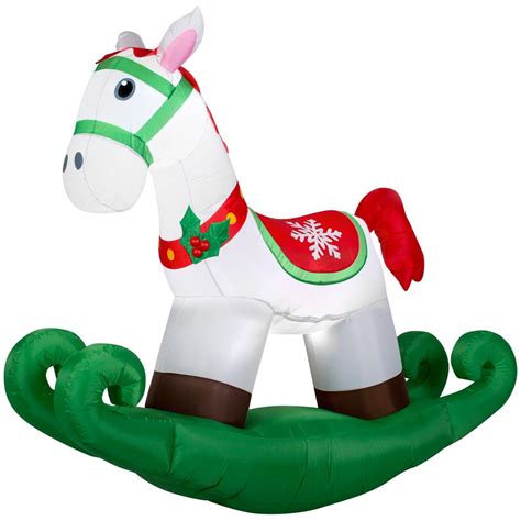 Enjoy free shipping on most stuff, even big stuff. 6ft Light Up LED Inflatable Airblown Rocking Horse ...