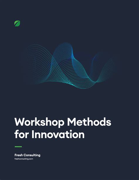Workshop Methods For Innovation Fresh Consulting