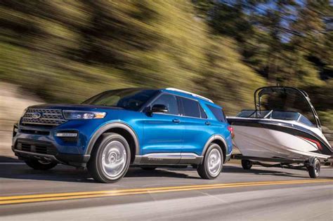 Small cargo box compared to regular pickup trucks, weak and thirsty base v6, dated interior design. 2020 Ford Explorer Sport Towing Capacity - Apps for Android