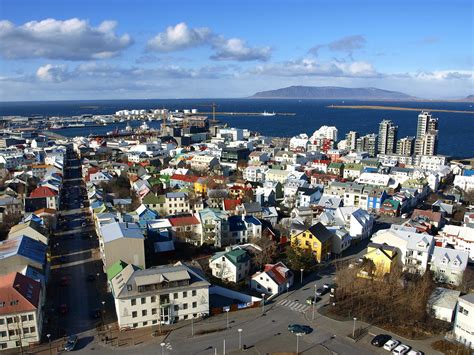 Reykjavík Downtown A View Over The Downtown Part Of Reykja Flickr