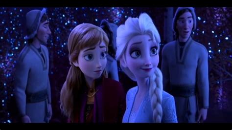 Frozen 2 Anna And Elsa See The Truth And Promise Of Elsa Scene Youtube