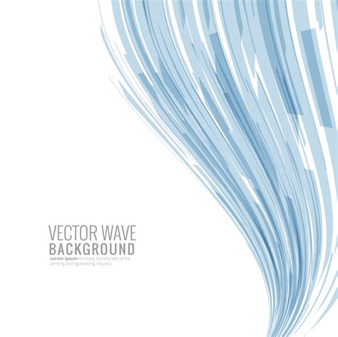 Abstract Blue Wave Background Illustration 246180 Vector Art At Vecteezy