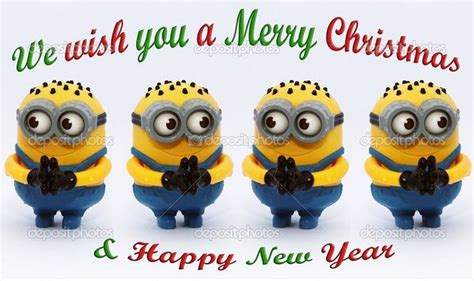 Minion Merry Christmas Happy New Year Quote Pictures Photos And