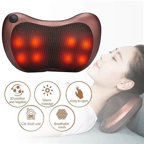 Car Home Cervical Spine Massager Neck Waist Back Electric Multifunctional Low Voltage Heating