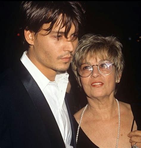 Johnny Depp And His Mother Johnny Depp Pictures Johnny Depp Johnny Depp News