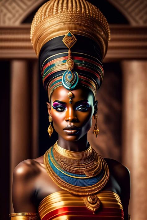 Egyptian Goddess Art African Goddess Egyptian Beauty Ancient Egyptian Art Black Women Art