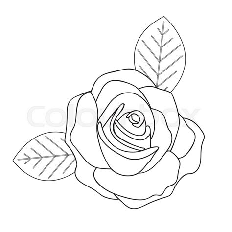 Roses line art by karsne | redbubble. Simple Rose Line Drawing at GetDrawings | Free download