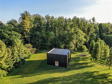 Decmyk Richard Serra Sculpture Finds Permanent Home Inside Charred