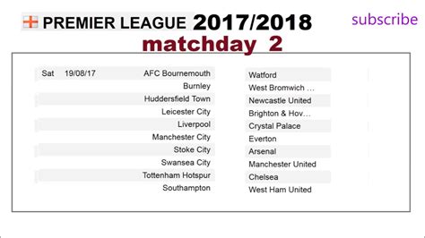 20222023 Epl Fixtures And Results Premier League Match Schedule Zohal
